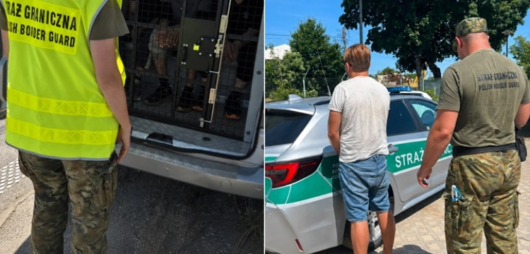 Udawał kuriera żywności, a przewoził migrantów