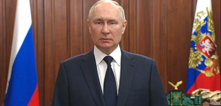 Putin do Rosjan: stłumilibyśmy bunt. Wagnerowcy to patrioci