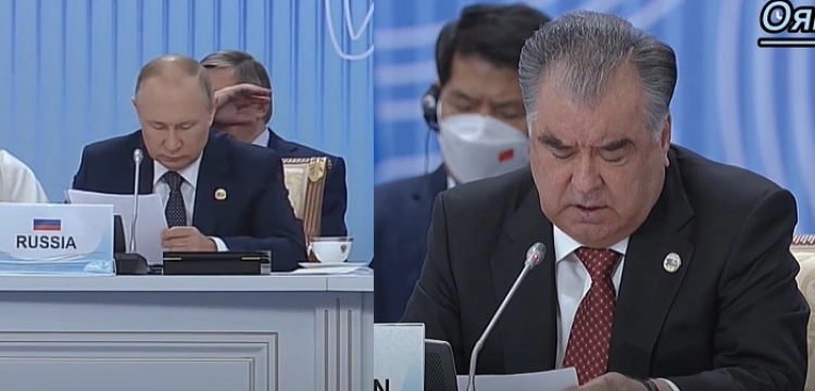 Prezydent Tadżykistanu mocno do Putina: Nie jesteśmy częścią ZSRR [Wideo]