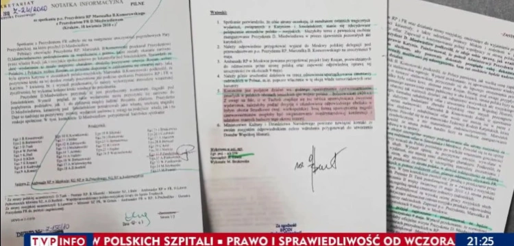 „Szokujące poddaństwo”. Ujawniono notatkę ze spotkania Tuska i Komorowskiego z Miedwiediewem