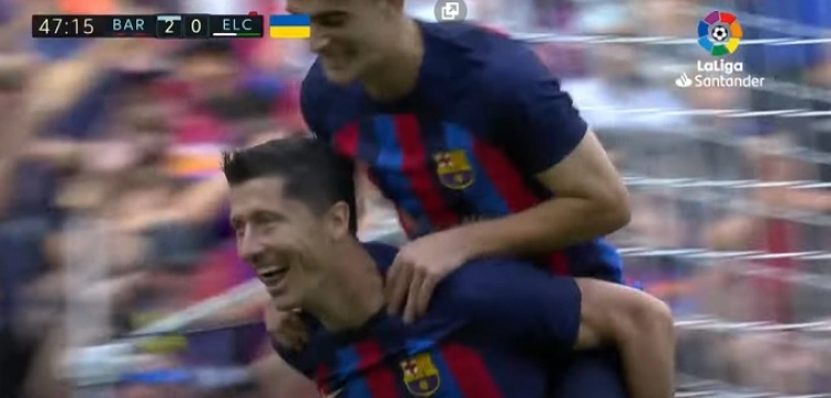 Kolejny kapitalny występ Roberta Lewandowskiego - znów strzela i zalicza 2 gole [Wideo]