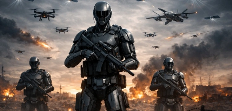 Robotyczni żołnierze na froncie. Ukraina testuje humanoidalne systemy bojowe