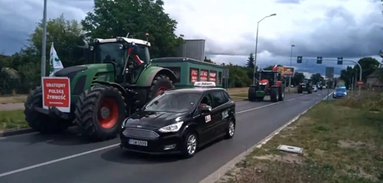 Rolnicy na granicy z Niemcami. Wsparli Ruch Obrony Granic przeciw nielegalnej migracji