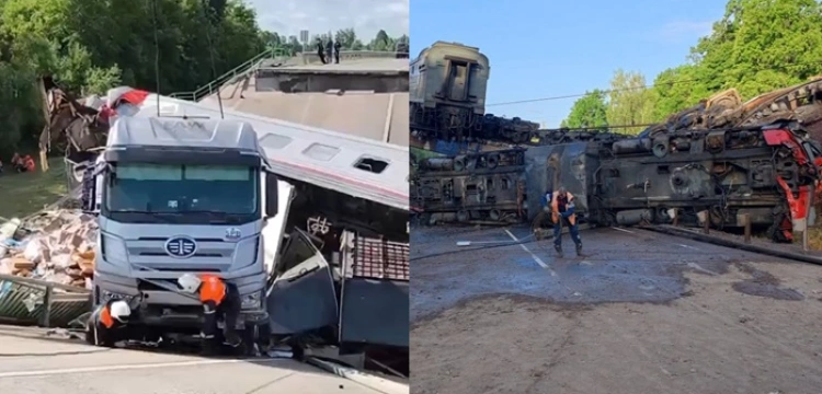 Ataki na linie kolejowe w Rosji – są ofiary śmiertelne i ranni [Wideo]