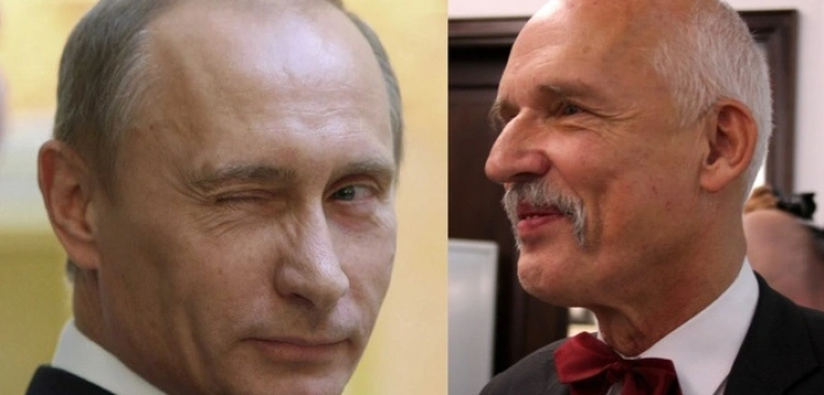 Korwin-Mikke broni Putina. Mocny wpis Fogla