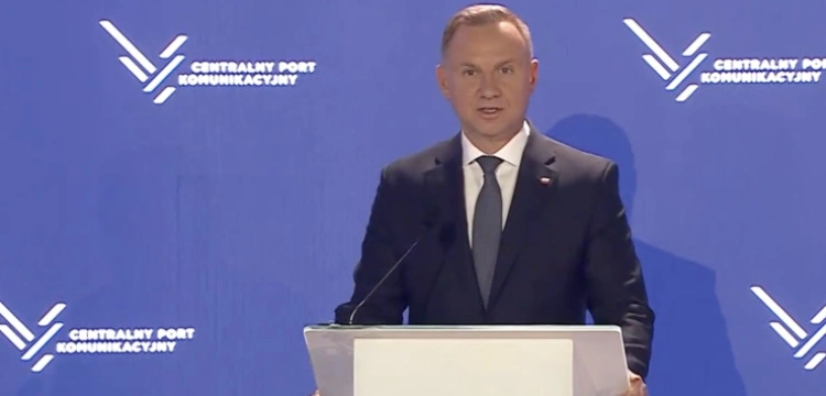 Budowa CPK. Prezydent: Posuną się do wszystkiego, żeby to zablokować