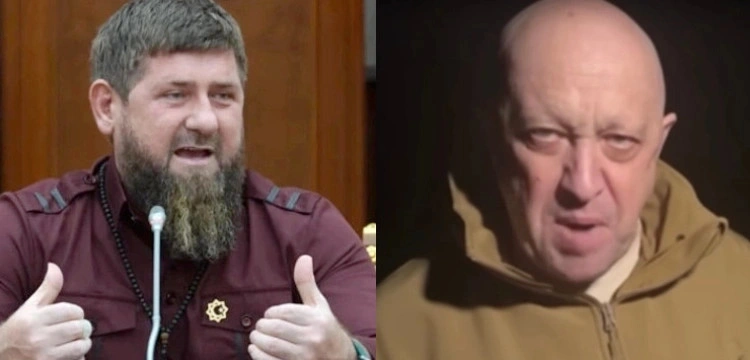 „Wielka strata dla Rosji”. Kadyrow komentuje śmierć Prigożyna