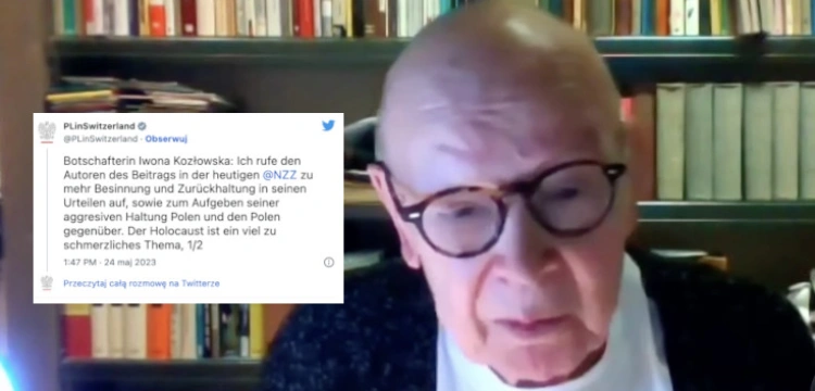 „Polacy współwinni Holokaustowi”. Ambasador RP w Szwajcarii reaguje na skandaliczny tekst Pollacka