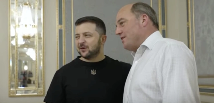 Ben Wallace rezygnuje. Odegrał ogromną rolę we wsparciu Ukrainy