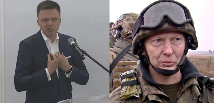 „Stoję za nim murem”. Hołownia staje w obronie gen. Różańskiego