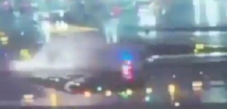 [WIDEO] Tragiczne zderzenie samolotu z wozem strażackim. Jest nagranie