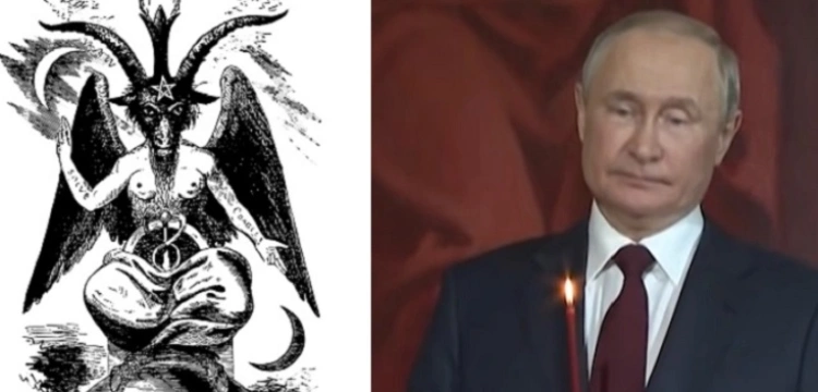 Satanista potrząsający jądrową maczugą. Putin jest zagrożeniem dla globalnego bezpieczeństwa ludzkości!