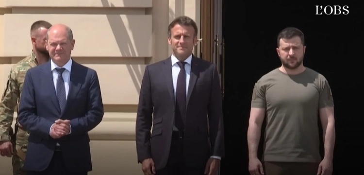 Nieoficjalnie. Co Niemcy i Francja obiecały Zełenskiemu za pomoc w „obaleniu rządu Polski"?