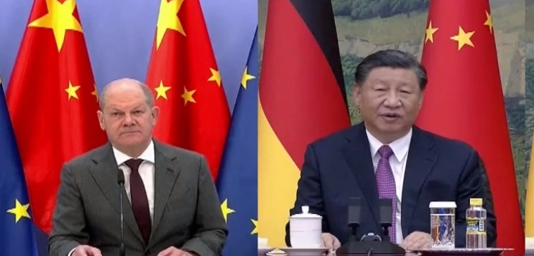 Kanclerz Niemiec bezskutecznie żali się w Pekinie