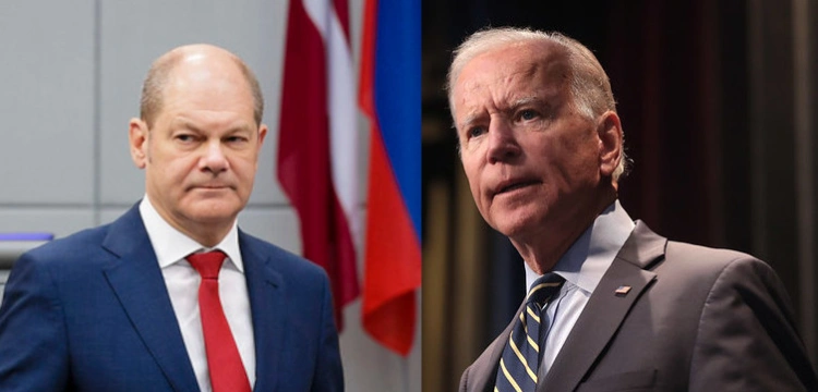 Biden i Scholz o „nieodpowiedzialnych” groźbach nuklearnych Putina