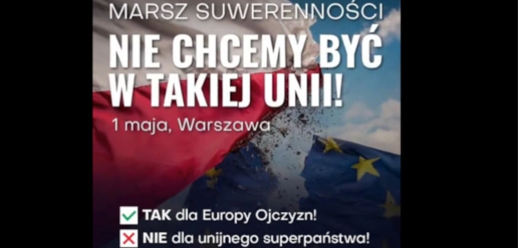 Ulicami Warszawy idzie Marsz Suwerenności