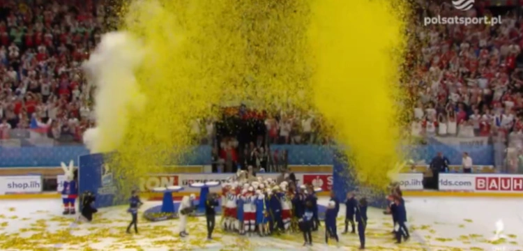 [WIDEO] Euforia w Pradze. Czesi hokejowymi mistrzami świata