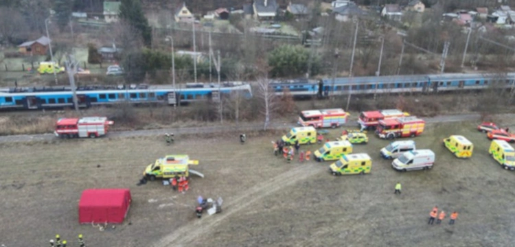 Katastrofa kolejowa w Czechach