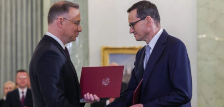 Prezydent powierzył Morawieckiemu misję tworzenia nowego rządu