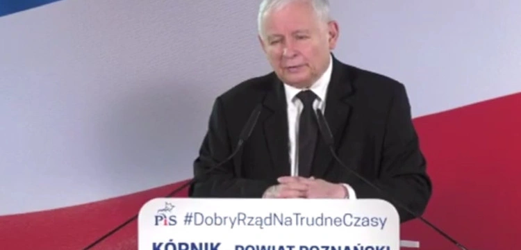 Jarosław Kaczyński: PO to partia zewnętrzna, reprezentuje niemieckie interesy i szkodzi Polakom