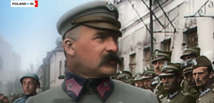 Józef Piłsudski podczas Bitwy Warszawskiej 1920 r.