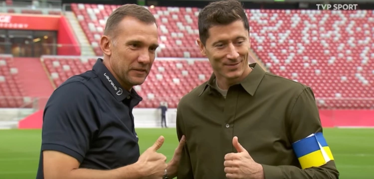 Lewandowski w ukraińskiej opasce? Kapitan polskiej reprezentacji wyjaśnia