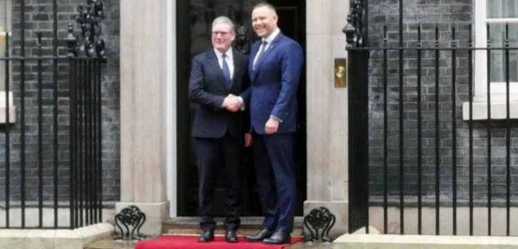 Prezydent Nawrocki spotkał się z premierem W. Brytanii