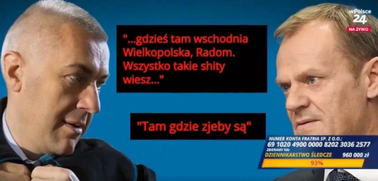 Afera taśmowa. Tusk o Polakach: Zj..y