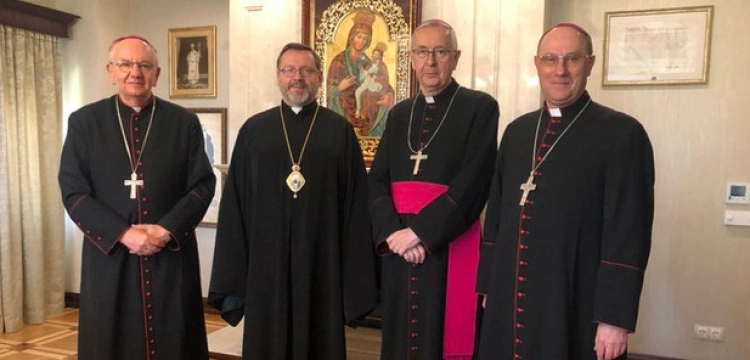 Abp Szewczuk wyraża „ogromną wdzięczność” za wizytę polskich biskupów na Ukrainie