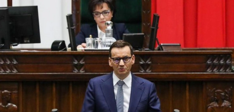 Premier Morawiecki do opozycji: Nie donoście na Polskę, bo to jest haniebne