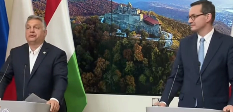 Premier Morawiecki: Drogi Polski i Węgier się rozeszły