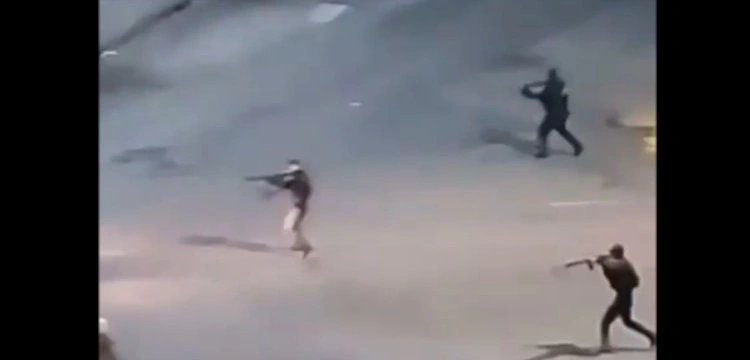 Wenezuelskie wojska na ulicach Caracas