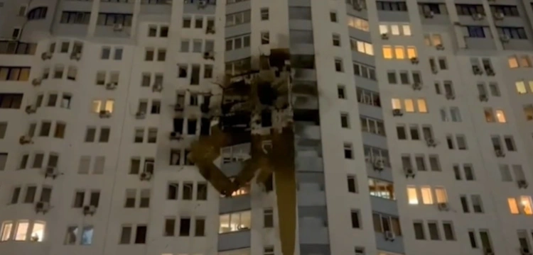 Rosjanie użyli rakiety balistycznej w zmasowanym ataku na Ukrainę