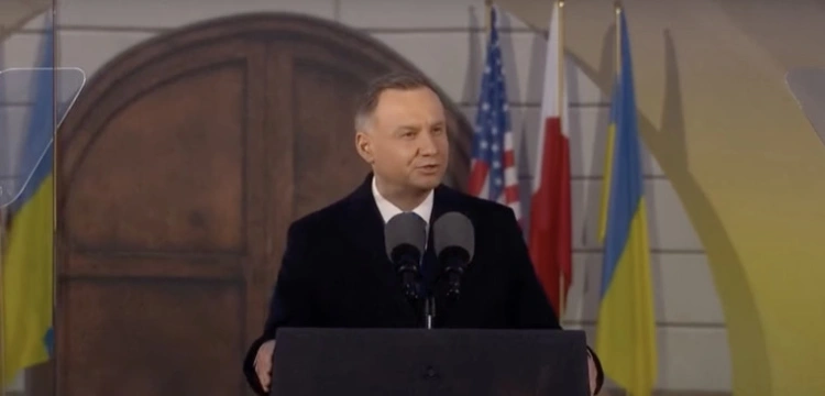 Prezydent dla CNN: Jeśli będzie trzeba, przekażemy Ukrainie myśliwce