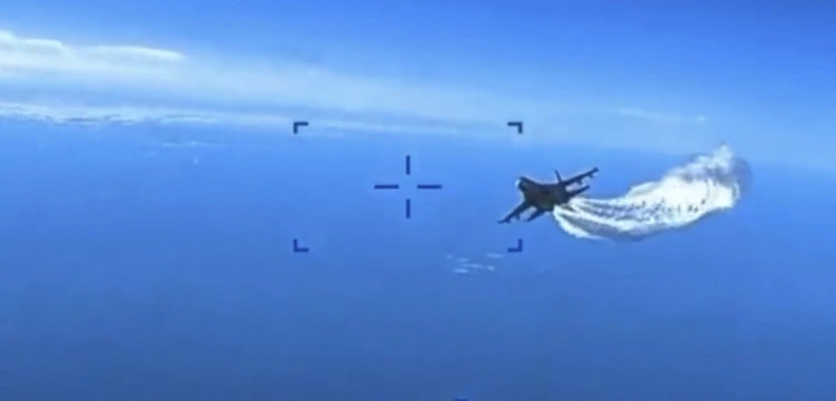 Tak Rosjanie strącili amerykańskiego drona. Armia USA odtajniła nagranie
