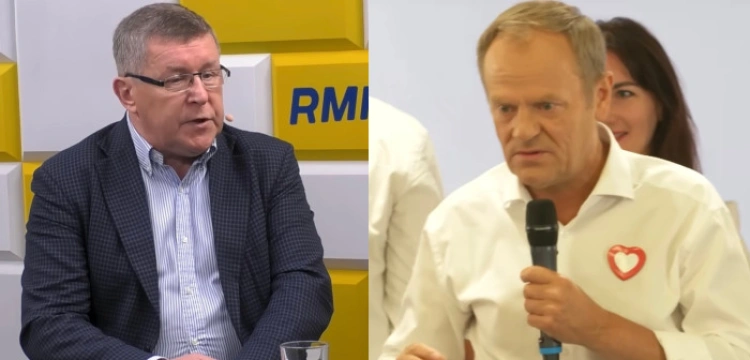 Tusk o spadku PKB: Szorujemy po dnie. Kuźmiuk: To ekonomiczny ignorant!