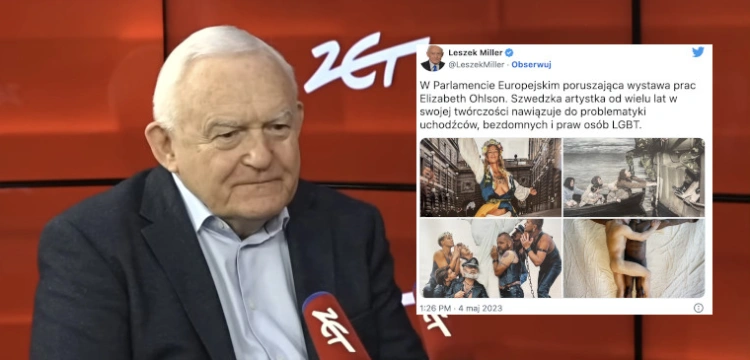 Zero zaskoczenia. Miller zachwycony bluźnierczą wystawą w PE