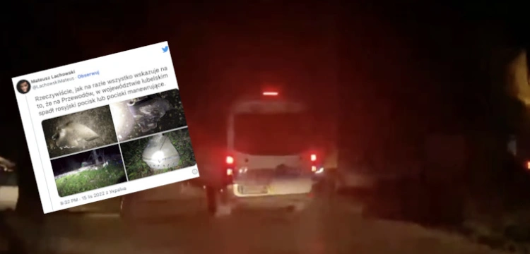 Tak wygląda miejsce eksplozji. Uwieczniono pozostałości po rosyjskich rakietach