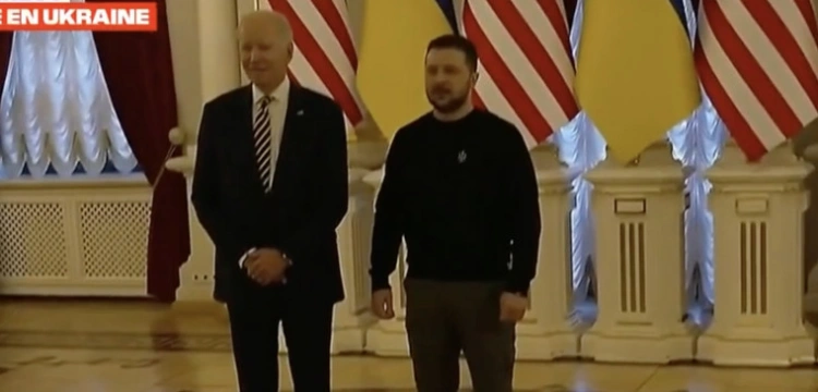Joe Biden: Jestem w Kijowie, aby potwierdzić nasze zaangażowanie