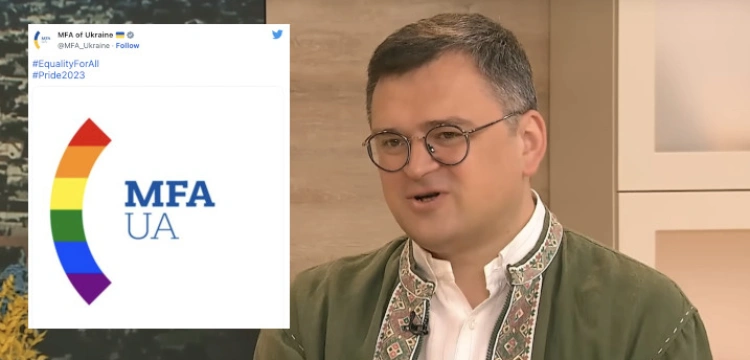Ukraińskie MSZ świętuje… „miesiąc dumy gejowskiej”