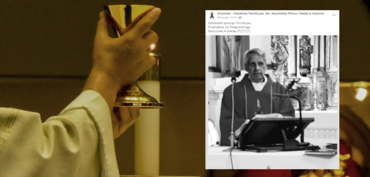 Zmarł w czasie sprawowania Najświętszej Ofiary. Sobota pogrążona w żałobie