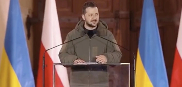 Zełenski: Dziś z braterskim polskim narodem czcimy pamięć ofiar Zbrodni Katyńskiej