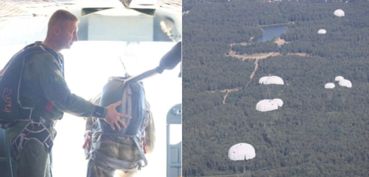 Białorusini ćwiczyli desant przy polskiej granicy