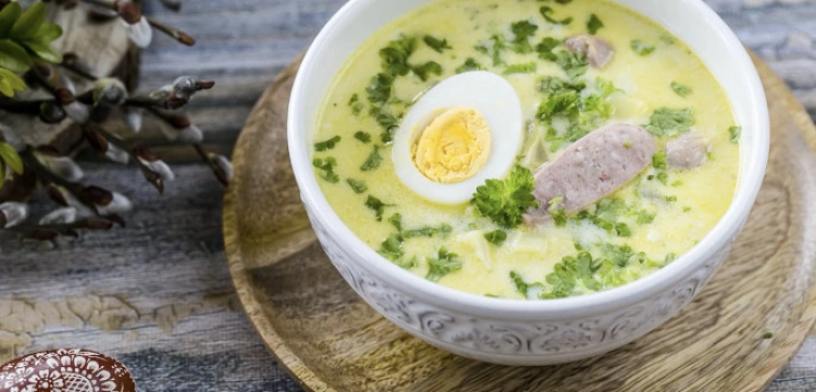 Zupa chrzanowa na kiełbasie. Idealna na Wielkanoc!