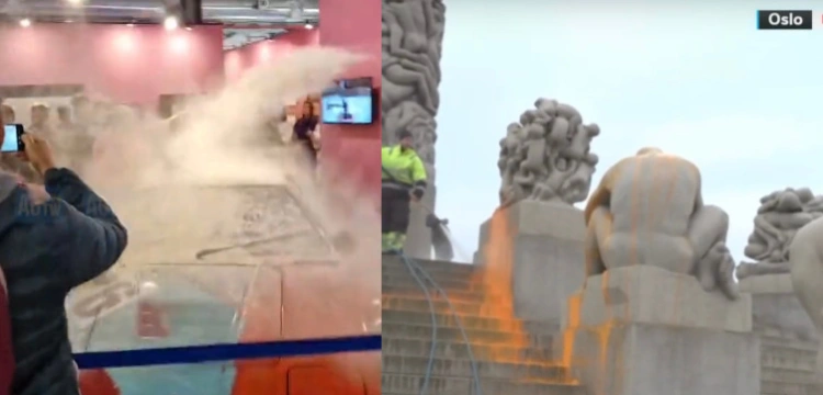 Ekoterroryści nie do zatrzymania? Zdewastowano kolejne dzieła sztuki