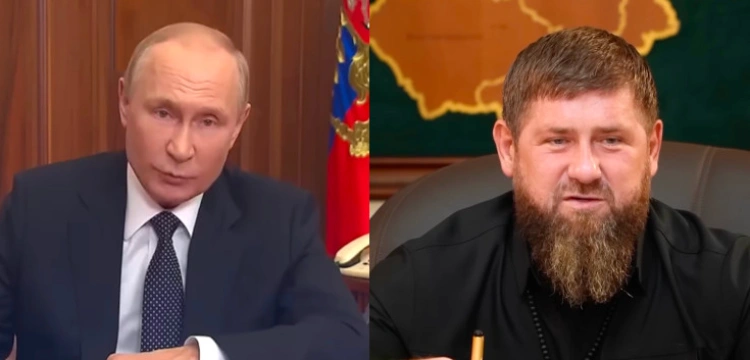 Najwierniejsi opuszczają Putina. Kadyrow i Prigożyn publicznie uderzają w przywódcę