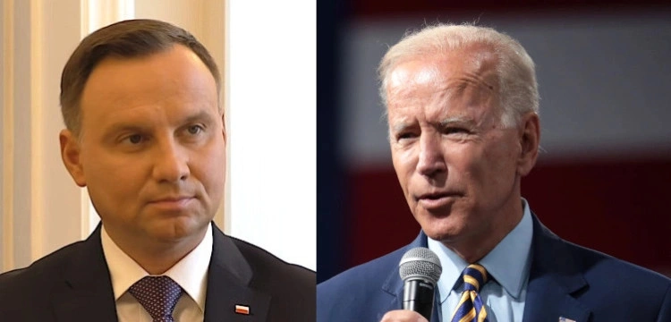 Prezydent Duda weźmie dziś udział w wideokonferencji z Joe Bidenem