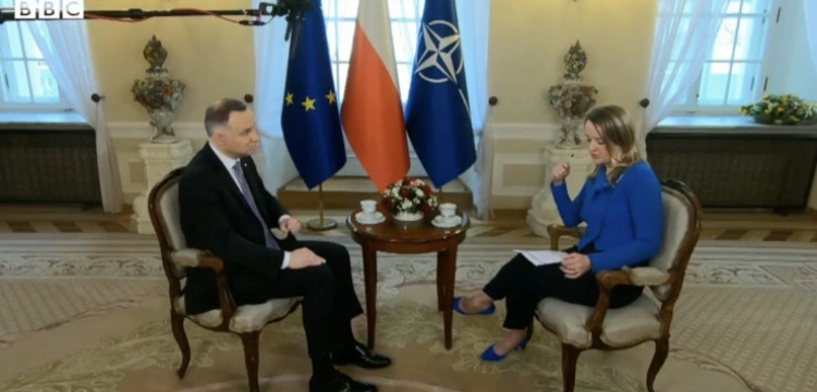 Prezydent dla BBC: Jestem katolikiem, więc bronię życia