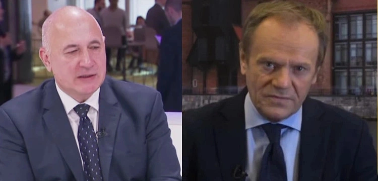 Brudziński odpowiada Tuskowi: Kundel ci buzię lizał