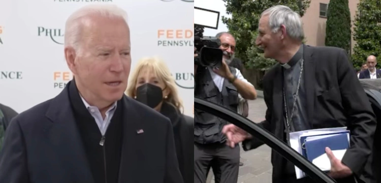 Misja pokojowa Watykanu. Kard. Zuppi spotkał się Joe Bidenem